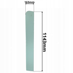 SZYBA CZOŁOWA LEWA PRAWA LIEBHERR L554 (5229)