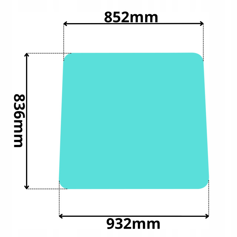 SZYBA CZOŁOWA KRAMER 312 SL (G-0425)