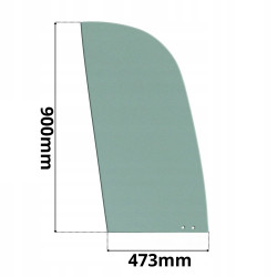 SZYBA BOCZNA PRAWA JCB (0626)
