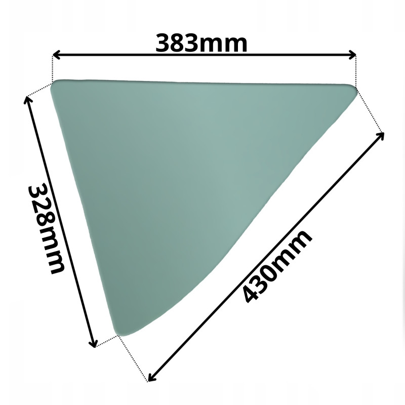 SZYBA PRAWA LEWA BOCZNA TYLNA CASE NEW HOLLAND HITACHI MANITOU (G-0066)