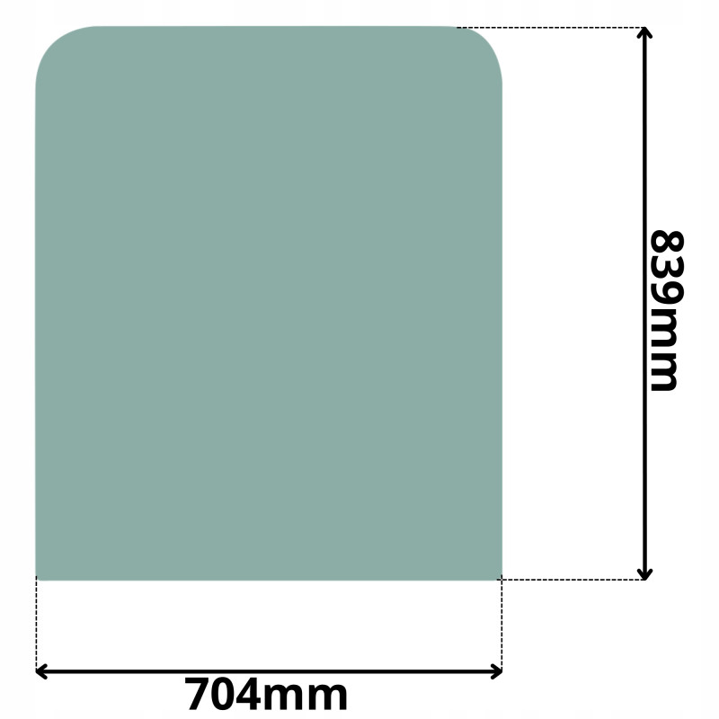 SZYBA PRZEDNIA CZOŁOWA BOBCAT SERIA E (G-0052)