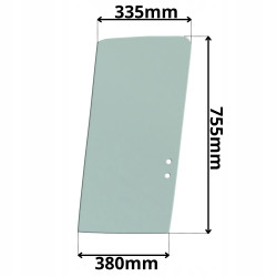 SZYBA DZRZWI GÓRNA TYLNA PRZESUWANA LIEBHERR LEWA (G-0089)
