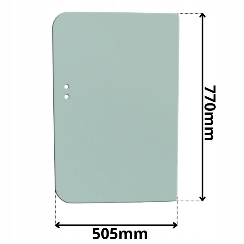 SZYBA BOK BOCZNA PRAWA TYŁ CAT (G-0090)