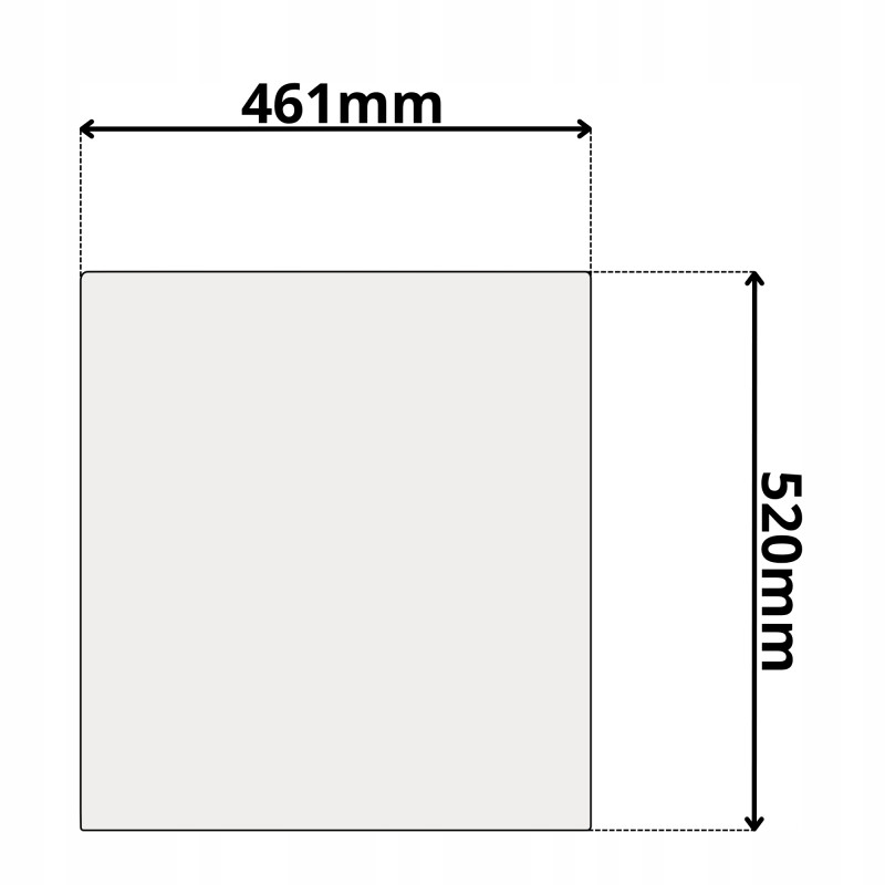 SZYBA DACHOWA MANITOU BT420 BT425 BTI220 BTI225 (G-0067)