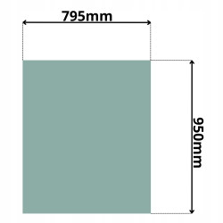 SZYBA PRZÓD CZOŁOWA CLAAS RENAULT RANGER 920-975 (G-0423)