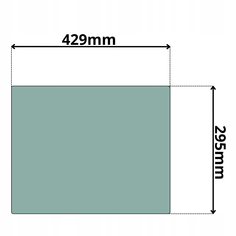 SZYBA BOCZNA GÓRNA DRZWI CAT 910G-938G 924H-938H (G-0073)