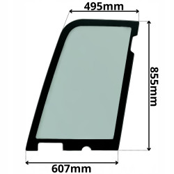 SZYBA DRZWI GÓRNA KUBOTA SERIA KX (G-0095)