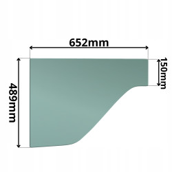 SZYBA DRZWI DOLNA VOLVO SERIA L (G-0099)