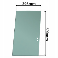 SZYBA DRZWI GÓRNA TYLNA LIEBHERR AR LH (G-0103)