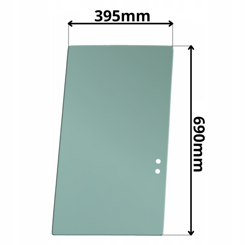 SZYBA DRZWI GÓRNA TYLNA LIEBHERR AR LH (G-0103)