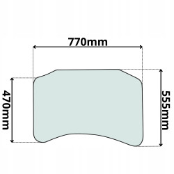 SZYBA DACHOWA LINDE 336 HENMAR (G-0116)