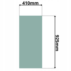 SZYBA LEWA ZA DRZWIAMI YANMAR VIO KOBELCO (G-0150)