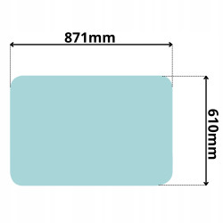 SZYBA TYŁ TYLNA VOLVO PEL JOB EB (G-0053)