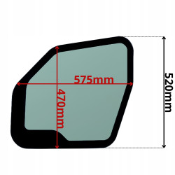 SZYBA DRZWI DOLNA KOMATSU PC PW (G-0285)