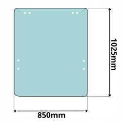 SZYBA PRZÓD CZOŁOWA GÓRNA O&K RH MH CITY PLUS (0633)