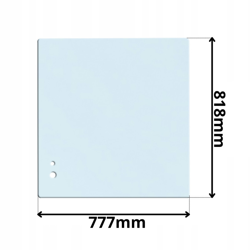 SZYBA CZOŁOWA PRZEDNIA GÓRNA HITACHI FIAT (G-0188)
