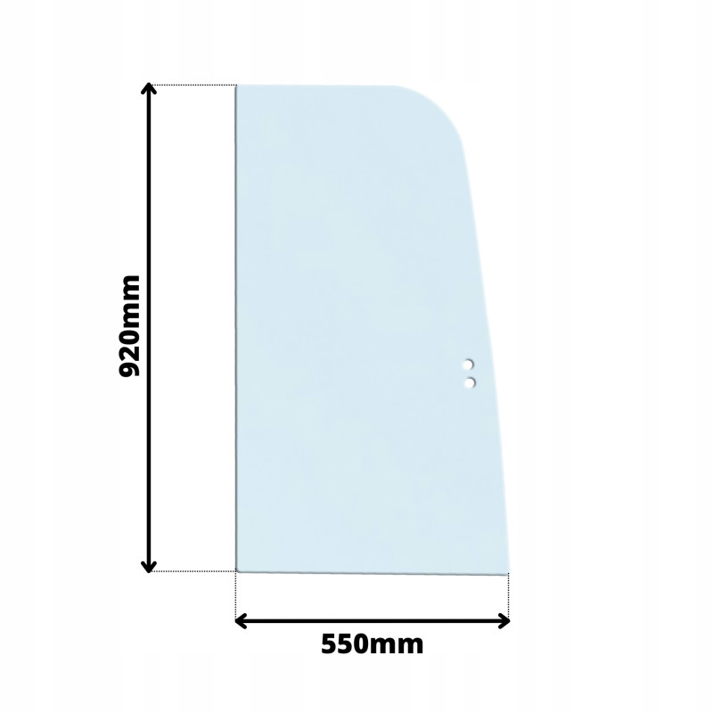SZYBA BOK PRAWA PRZEDNIA PRZESUWANA KUBOTA KX36-3 KX41-3 (G-0082)