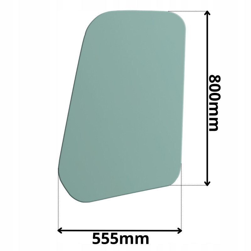 SZYBA DRZWI GÓRNA BOBCAT DOOSAN (G-0155)