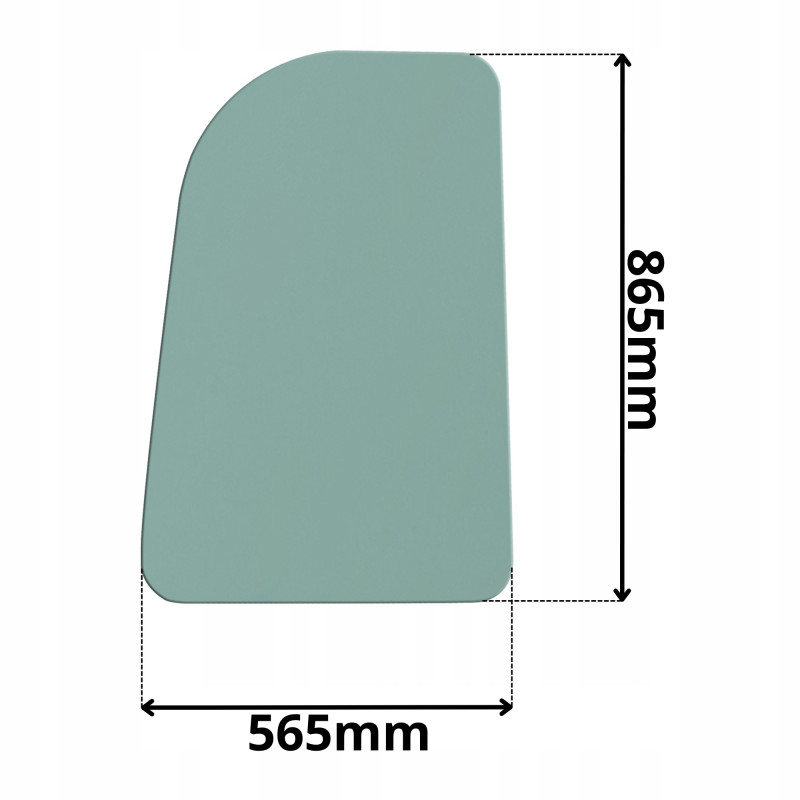 SZYBA DRZWI DOLNA VOLVO ECR (G-0361)