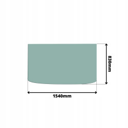 SZYBA CZOŁOWA PRZEDNIA BELL WOZIDO HITACHI