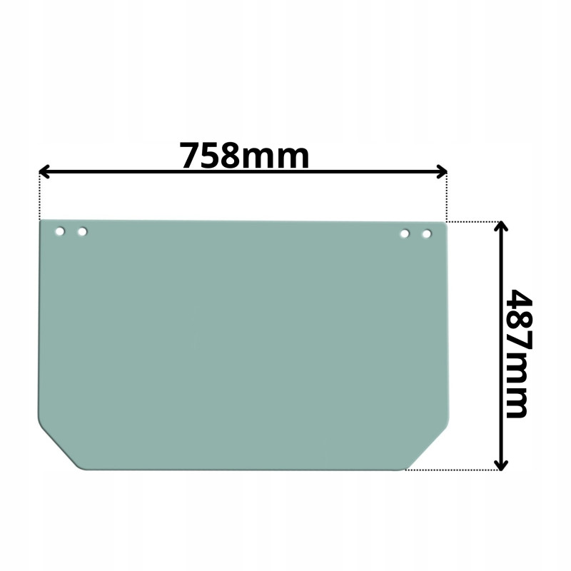 SZYBA CZOŁOWA PRZEDNIA DOLNA TAKEUCHI TB (G-0303)