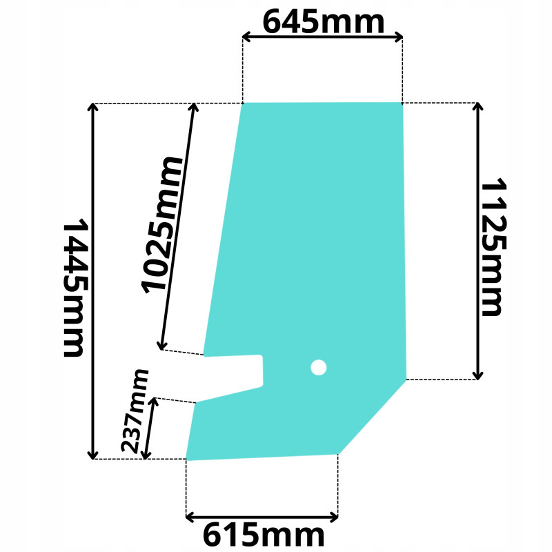 SZYBA DRZWI ZEPPELIN ZM-15 (G-0420)