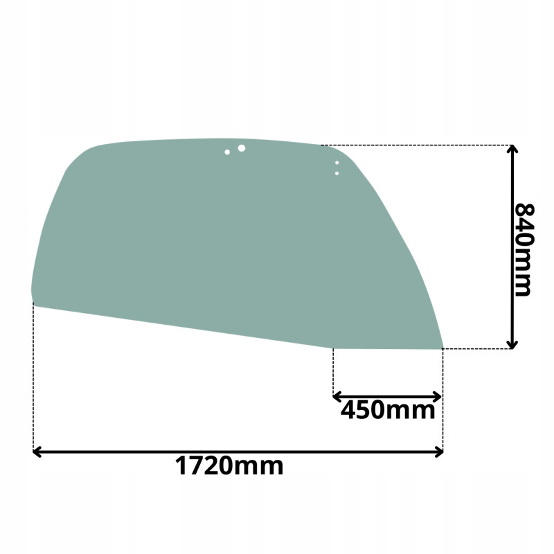 SZYBA BOCZNA PRAWA MANITOU MLT (G-0421)