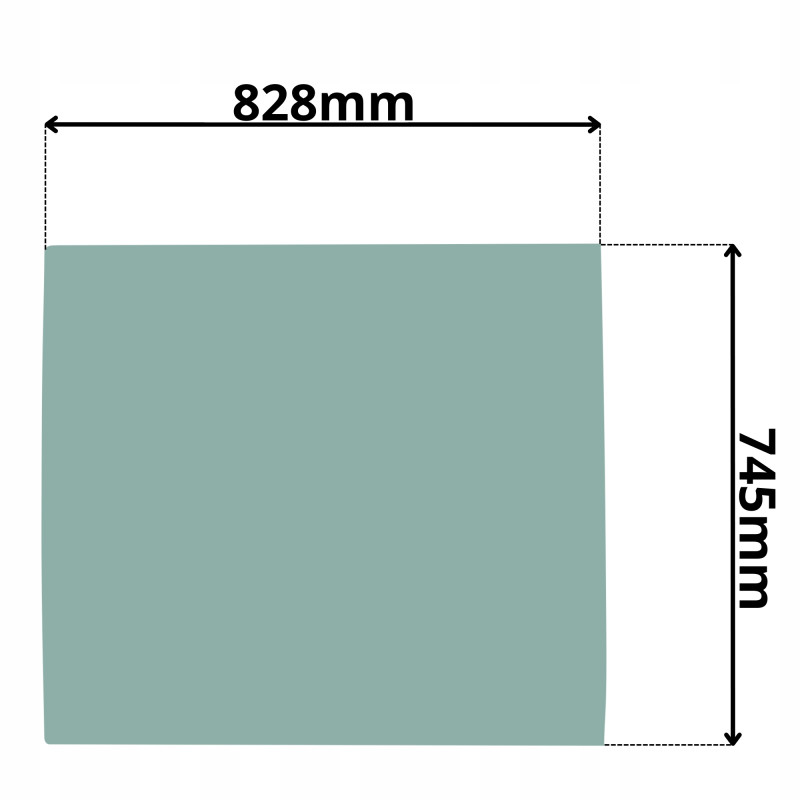 SZYBA CZOŁOWA GÓRNA CAT (G-0226)