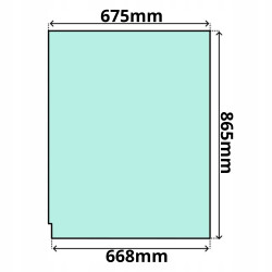 SZYBA CZOŁOWA CAT (G-0117)
