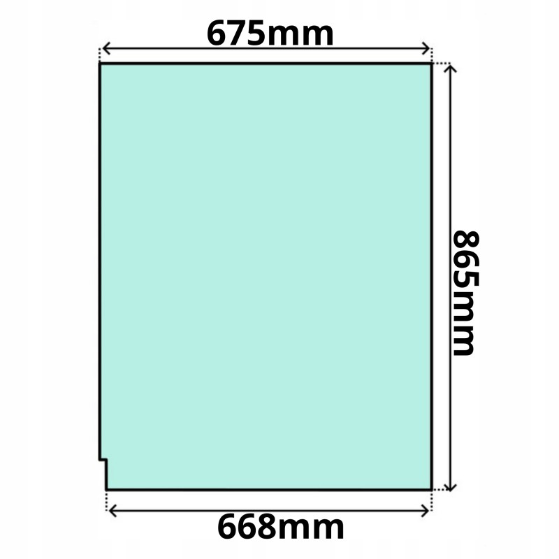 SZYBA CZOŁOWA CAT (G-0117)