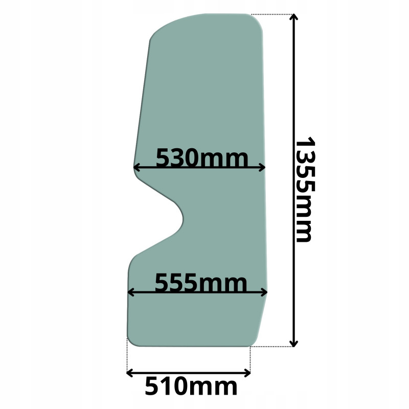 SZYBA DRZWI BOBCAT (G-0225)
