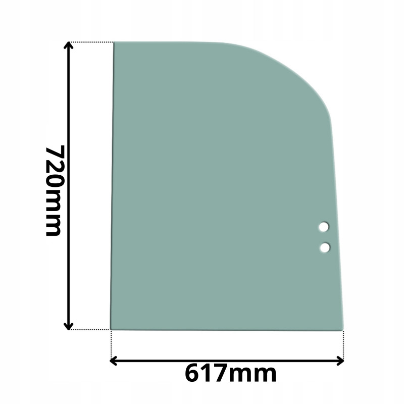 SZYBA BOCZNA PRAWA ODSUWANA PRZEDNIA VOLVO (G-0227)