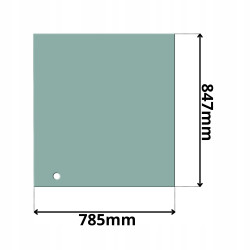 SZYBA CZOŁOWA GÓRNA YANMAR VIO (G-0394)