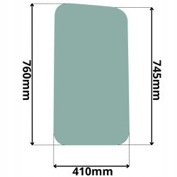 SZYBA BOCZNA LEWA BOBCAT (K-0087)