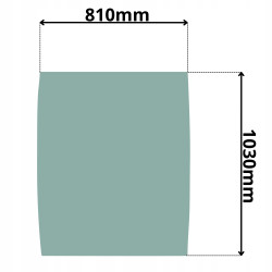 SZYBA CZOŁOWA GÓRNA LIEBHERR (K-0565)