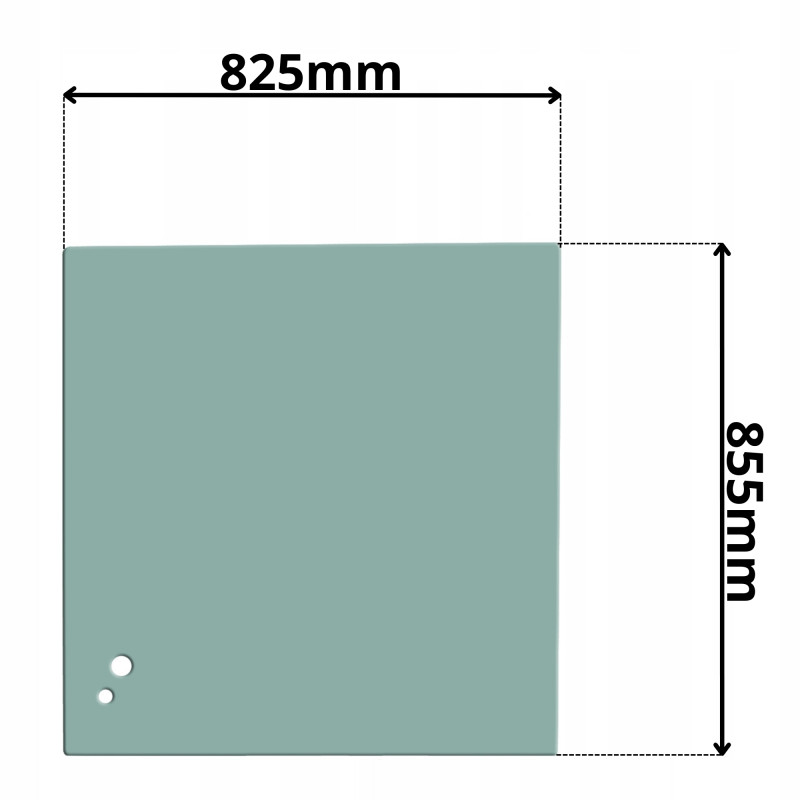 SZYBA CZOŁOWA GÓRNA BOBCAT DOOSAN (K-0566)