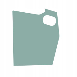 SZYBA LEWA PRAWA DOLNA DRZWI TEREX SCHAEFF (K-0162)