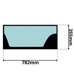 SZYBA PRZEDNIA DOLNA ATLAS TEREX (K-0023) - SITODRUK