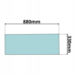 SZYBA DACHOWA HITACHI SERIA ZX (K-0035)
