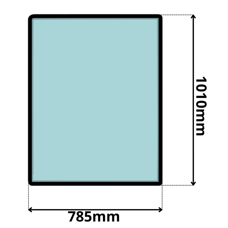 SZYBA PRZEDNIA JCB (0433)-SITODRUK