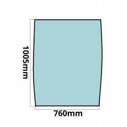 SZYBA PRZEDNIA CZOŁOWA ATLAS TEREX TC LC MH TW (0599)
