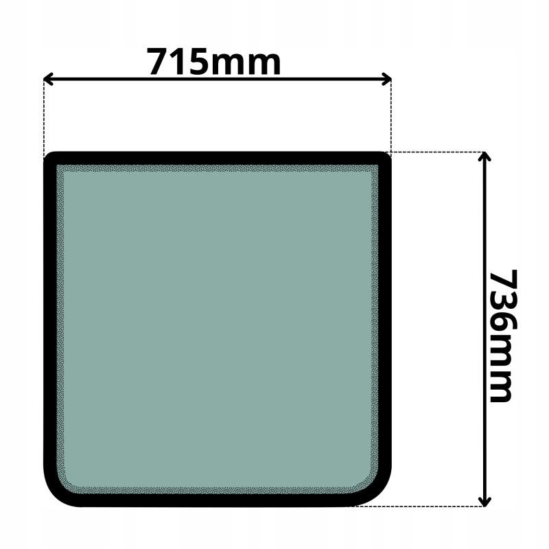 SZYBA DACHOWA MANITOU MRT (0550)-SITODRUK