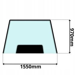 SZYBA PRZEDNIA CZOŁOWA CAT SERIA D (0605)-SITODRUK