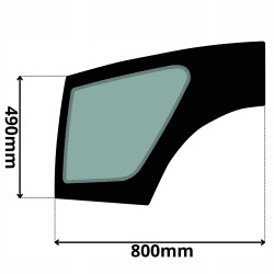 SZYBA LEWA DRZWI DOLNA KRAMER (5057)-SITODRUK