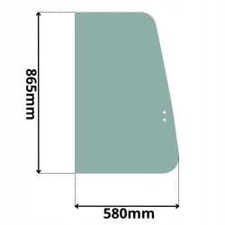 SZYBA BOCZNA PRAWA PRZEDNIA TAKEUCHI TB (K-0187)