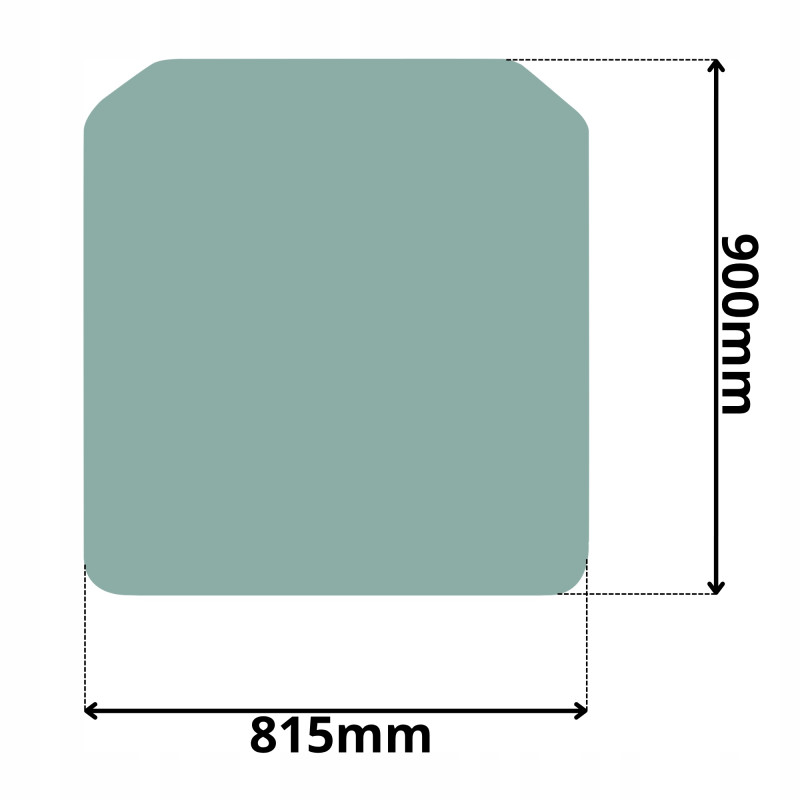 SZYBA CZOŁOWA PRZEDNIA JCB (K-0560)