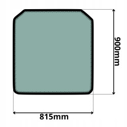 SZYBA CZOŁOWA PRZEDNIA JCB (K-0560)-SITODRUK
