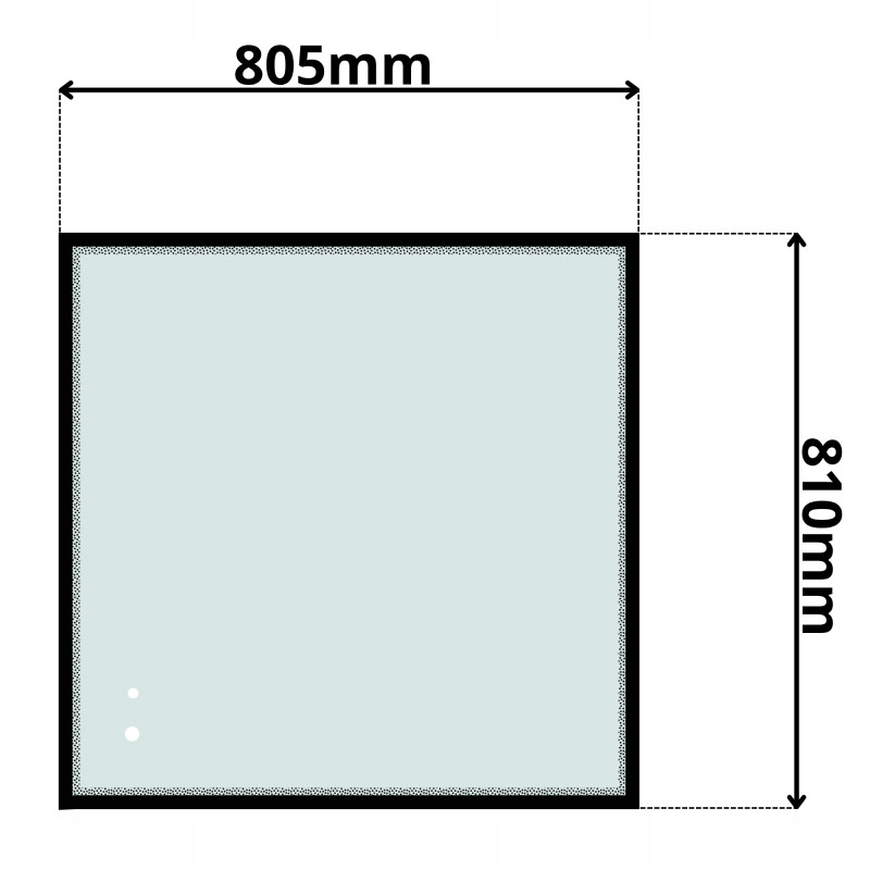 SZYBA CZOŁOWA GÓRNA VOLVO PEL JOB (K-0586)-SITODRUK