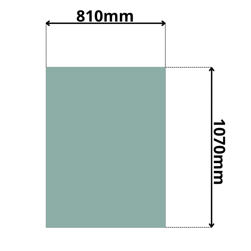 SZYBA PRZÓD GÓRNA FUCHS MHL RHL SERIA 300 2000r.- (0023)
