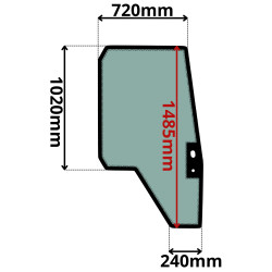 SZYBA PRAWA DRZWI MF (G-0417)-SITODRUK